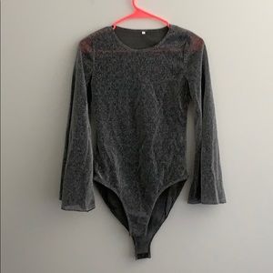 Sparkly body suit